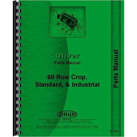 Tractor Parts Manual For Cockshutt 60